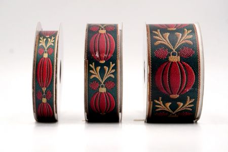 Festliche Kugeln Jacquardband_AI-KN